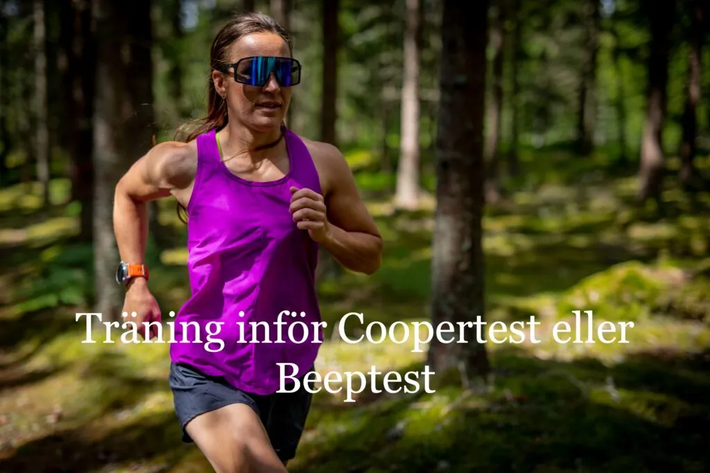 Träning inför Coopertest eller Beeptest