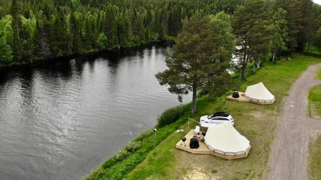 Glamping i Kläppen