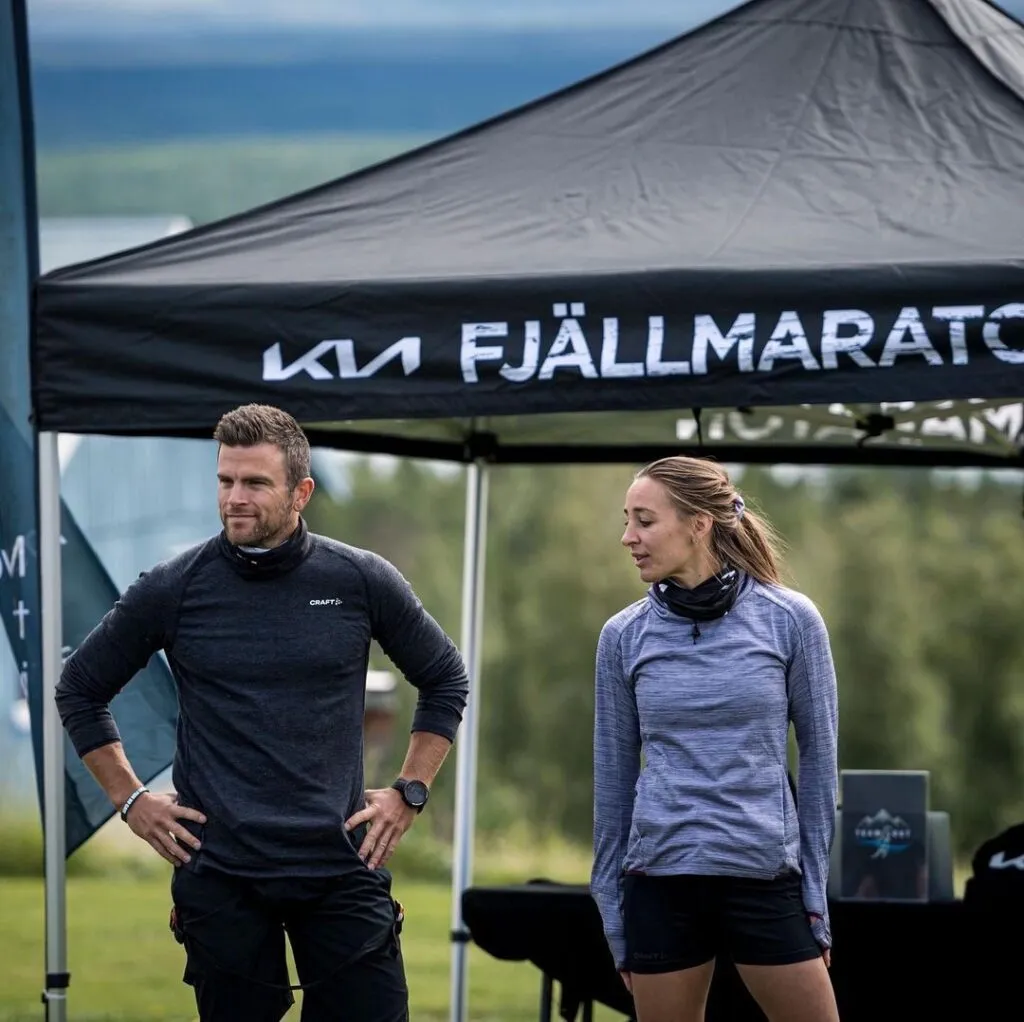 Lugn joggtur med Fanny & Patrik x Kia i Åre